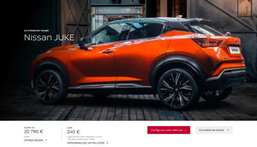 Hero and key shortcuts Nissan JukeHero