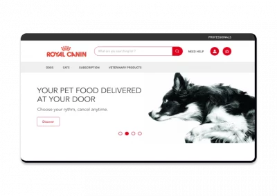 Royal Canin – E-commerce