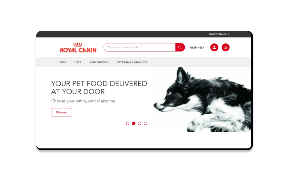 Projet E-commerce - Royal Canin
