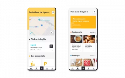 Gares & Connexions – Refonte app mobile