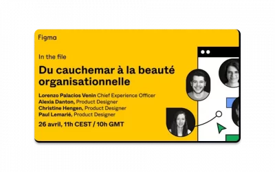 RATP – Webinar Figma sur l’organisation des fichiers