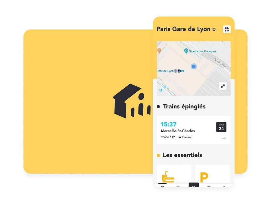 Gares & Connexions – Refonte app mobile