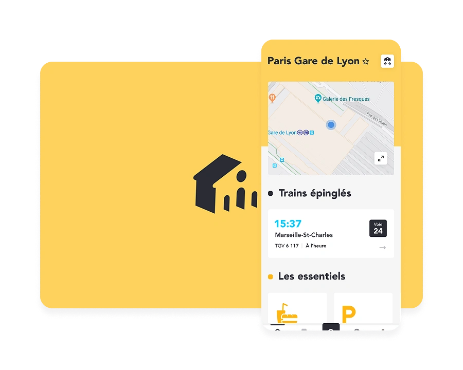Gares & Connexions – Refonte app mobile