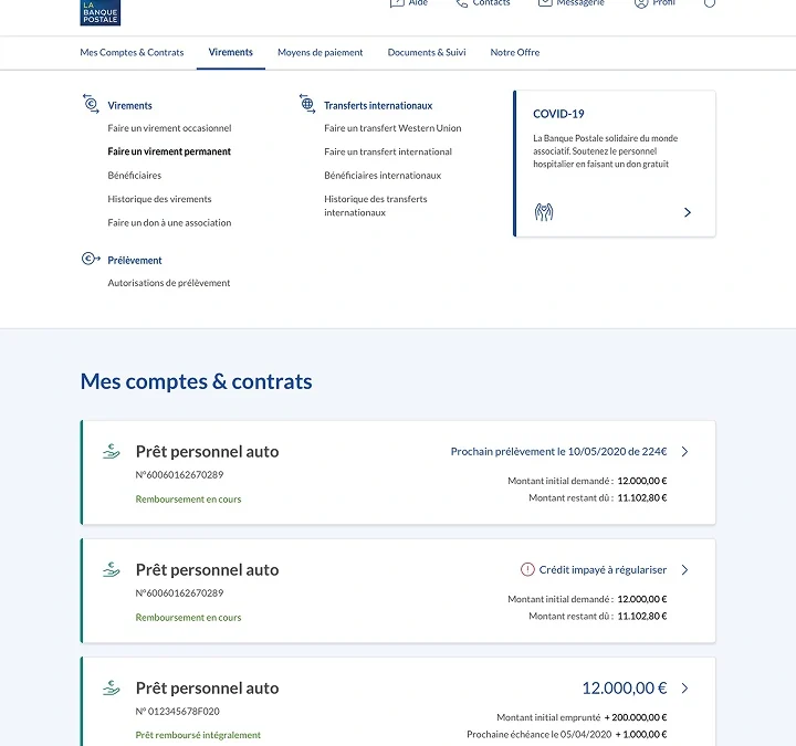 La Banque Postale – Architecture de l&rsquo;information